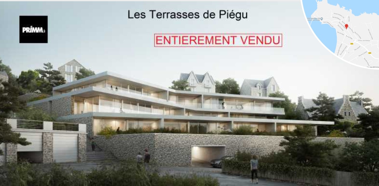 BRETAGNE, Les Terrasses de Piégu Programme entièrement vendu !!